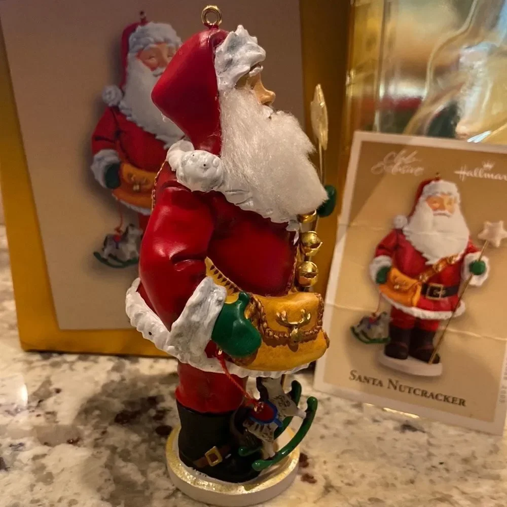 Hallmark Keepsake Ornament Santa Nutcracker 2005 Club Exclusive. Rare